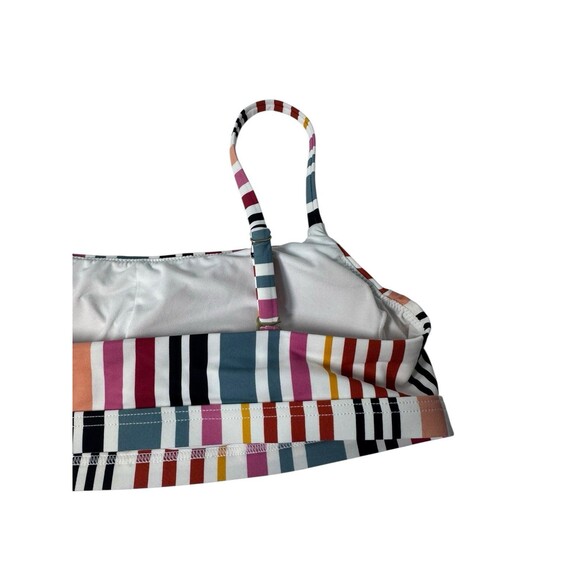 Madewell Second Wave Striped Pullover Bikini Top Size S Fast Shipping - Picture 8 of 10